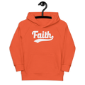 Kids Faith Hoodie - Orange